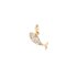 DoDo hanger in geel goud 18kt met briljant &  blauwe saffier - thumb