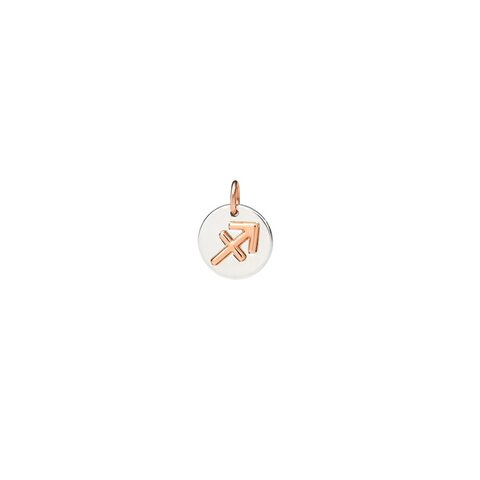 DoDo hanger in rosé goud 9kt en zilver