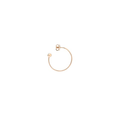 DoDo oorring in rosé goud 9kt