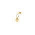 Casteur by Casteur oorring in geel goud 18kt met briljant van 0,04 karaat - thumb