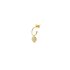 Casteur by Casteur oorring in geel goud 18kt met briljant van 0,16 karaat - thumb