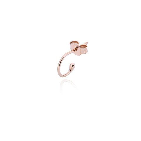 Burato Gioilelli oorring in rosé goud 18kt